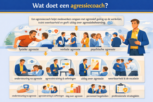Alles over het beroep agressiecoach Wat doet een agressiecoach